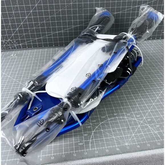 NORSK Ligthweight Aluminum Frame Snowshoe Kit Model 821 21" 150 Pound BLUE NEW - Picture 8 of 11